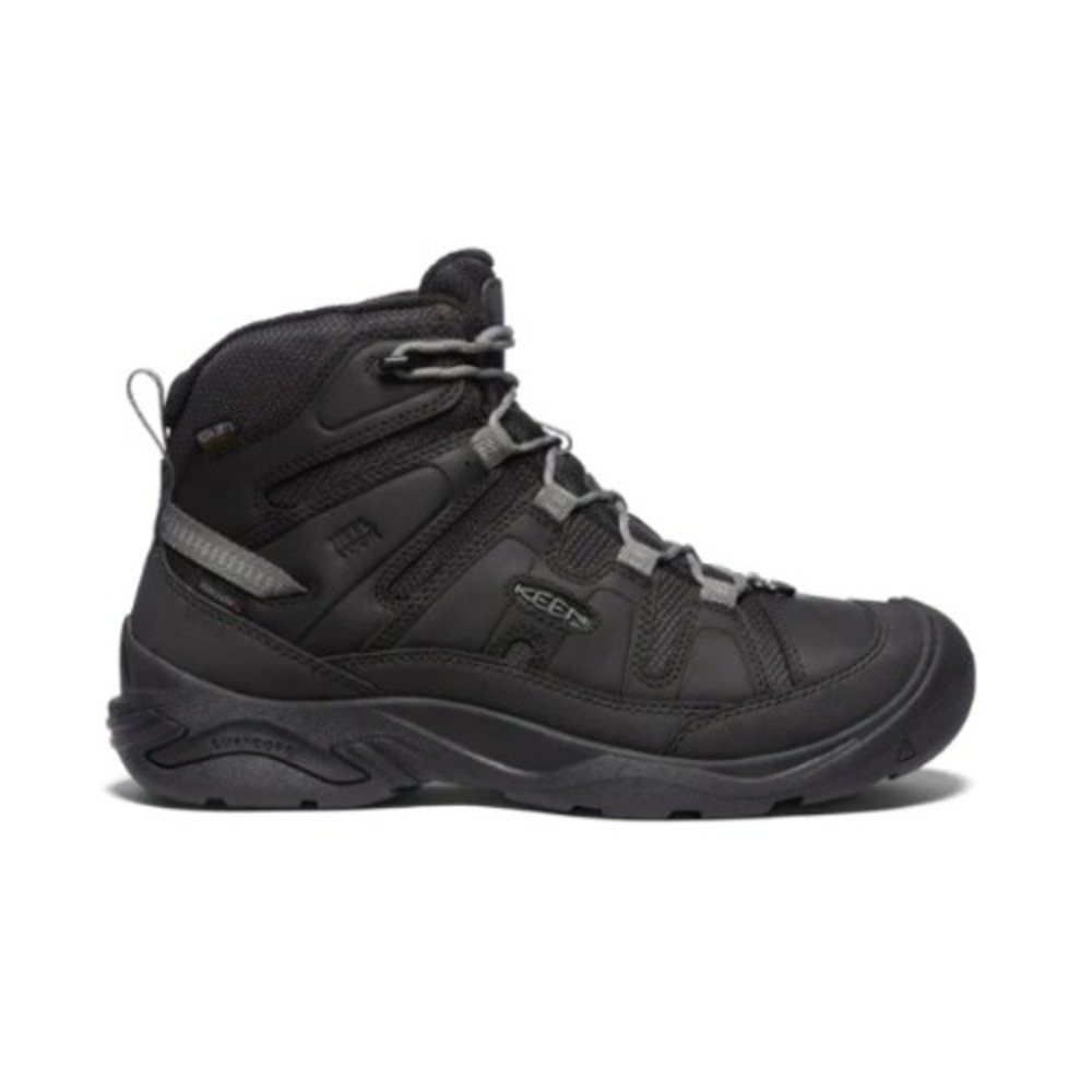 Keen Circadia Mid Polar Waterproof Insulated Hiking Boots Black Mens 8 1026762